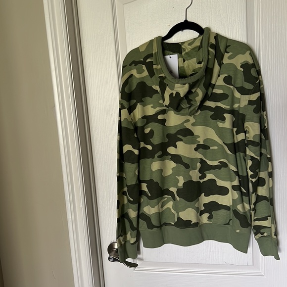 Sovereign Code hooded sweatshirt. Camouflage. Large - Picture 3 of 7